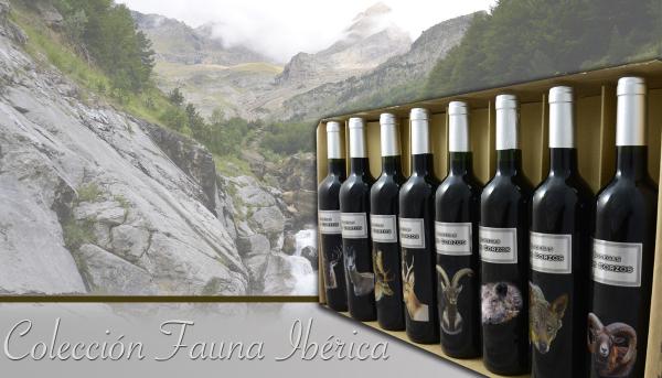 Colección " FAUNA IBERICA" Vino Tinto Caja Especial 8 Botellas de 750 ml