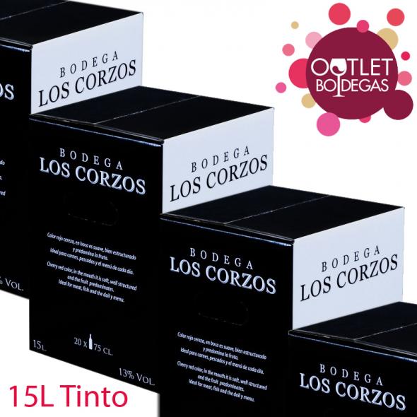 Bag in box 15 litros Tinto Recomendado (Lote)