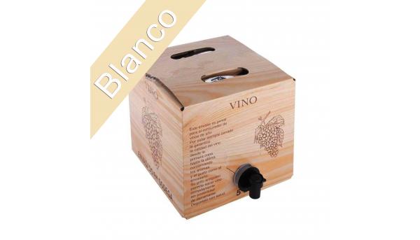 Bag in Box 5L Vino Blanco Joven Bodega Los Corzos