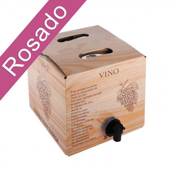Bag in Box 5L Vino Rosado Joven Bodega Los Corzos SIN D.O.