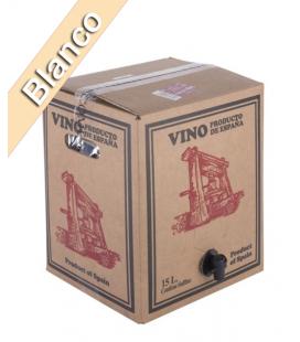 Bag in Box 15 Litros Vino Blanco cosechero Bodega "Los Corzos"