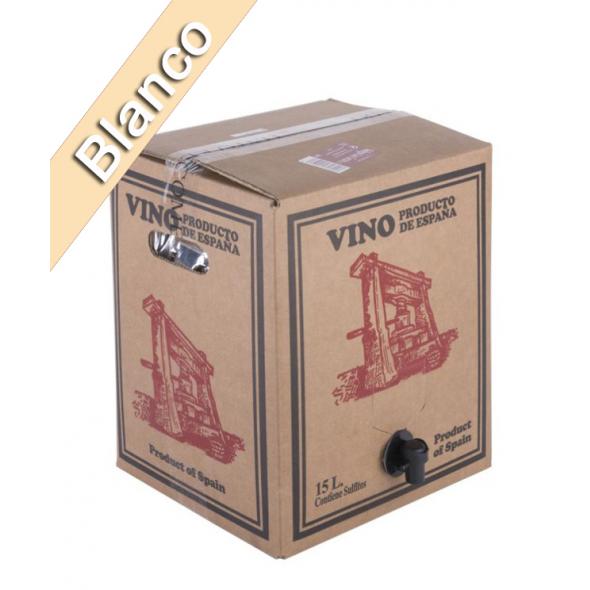 Bag in Box 15L Vino Blanco Joven Bodega Los Corzos