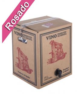 Bag in Box 15L Vino Rosado Joven Bodega Los Corzos