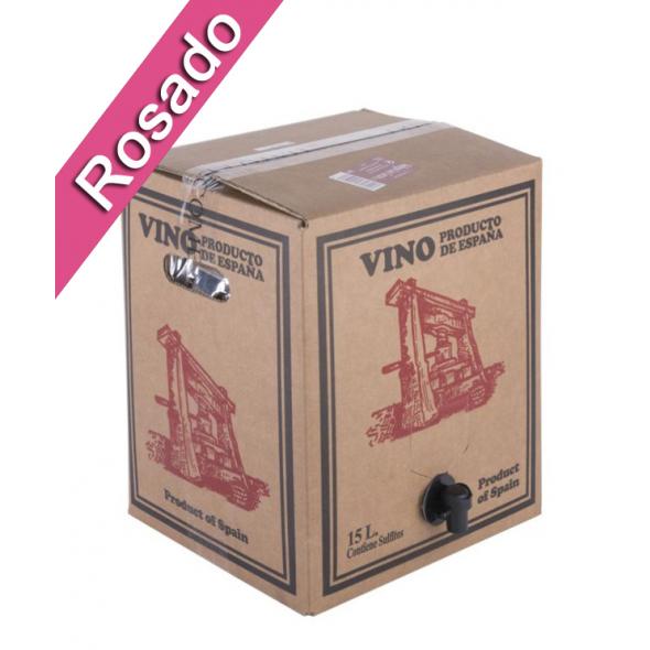 Bag in Box 15L Vino Rosado Joven Bodega Los Corzos