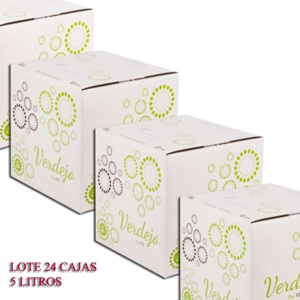 (Lote 24 Cajas 5 Litros )Bag in Box Verdejo "Paz VI" - 5 Litros 