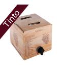 (Lote 24 Cajas 5 Litros) Vino Bag in Box 5 Litros Tinto