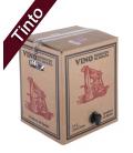 (Lote 15 Cajas 15 Litros) Vino Bag in Box 15 Litros Tinto