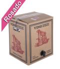 (Lote 15 Cajas 15 Litros) Vino Bag in Box 15 Litros Rosado Joven