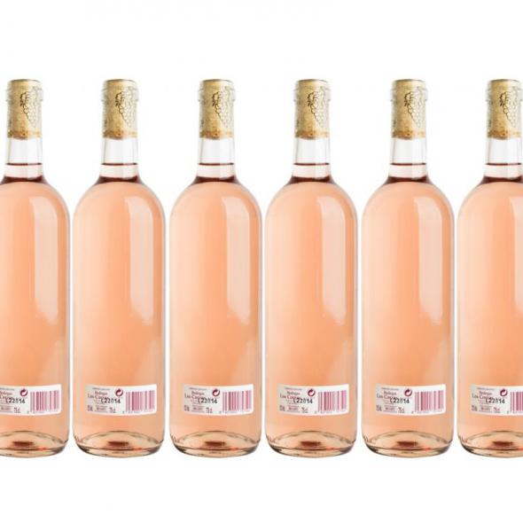 Vino Clarete cosechero Bodega "Los Corzos" Caja de Botellas 6 x 750 ml