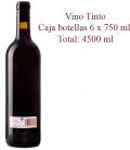 Vino Tinto cosechero Bodega "Los Corzos" Caja de Botellas 6 x 750 ml