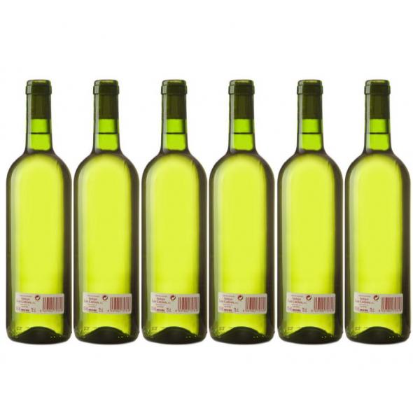 Vino Blanco cosechero Bodega "Los Corzos" Caja de Botellas 6 x 750 ml 