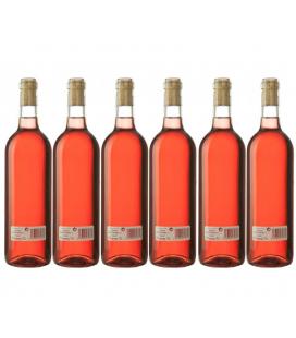 Vino Rosado Cosechero Bodega "Los Corzos" Caja de Botellas 6 x 750 ml