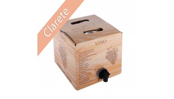 Bag in Box 5L Vino Clarete Cosechero Bodega Los Corzos