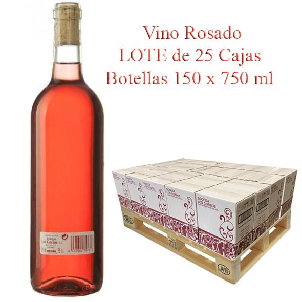 Vino rosado "Los Corzos"