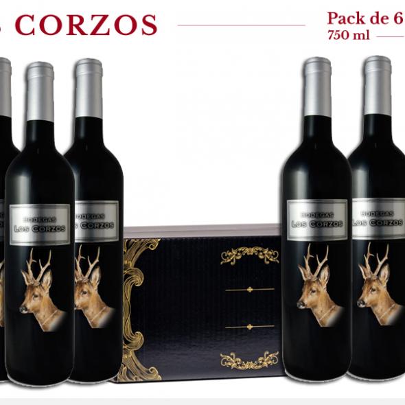 BODEGA LOS CORZOS Premium Caja 6 Botellas 