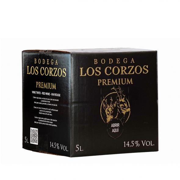 Bag in Box 5L Vino Tinto PREMIUM 14,5 % Vol Bodega Los Corzos