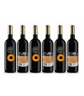 Vino Tinto 0,0 SIN ALCOHOL – DOS MUNDOS | Caja de 6 botellas x 0,75 cl