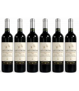 Vino Tinto Recomendado Los Corzos Caja de 6 botellas de 750 ml 