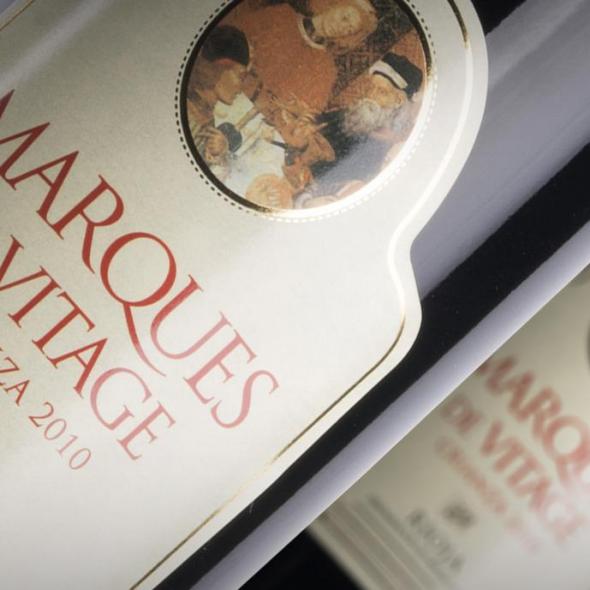 Vino Rioja Crianza "Marqués de Vitage"