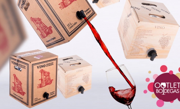 Vino en Bag in Box, formato cómodo y económico